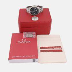 Pre Owned Omega Seamaster Diver 300 212.30.41.20.01.002 Automatic Black Stainless Steel Men's Wristwatch 41mm