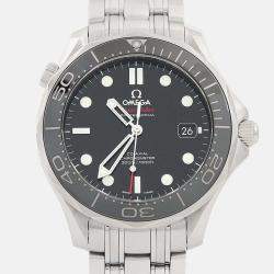 Pre Owned Omega Seamaster Diver 300 212.30.41.20.01.002 Automatic Black Stainless Steel Men's Wristwatch 41mm