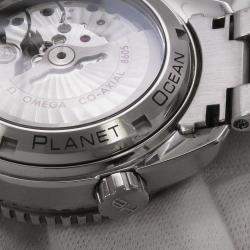 مملوكة مسبقًا ساعة يد رجالية أوميغا سيماستر بلانيت أوشن 232.30.44.22.01.002 أوتوماتيك سوداء ستانلس ستيل 43.5 مم