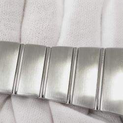 Pre Owned  Omega Constellation 123.10.35.60.01.001 Quartz Black Stainless Steel Men's Wristwatch 35 mm