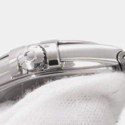 Pre Owned  Omega Constellation 123.10.35.60.01.001 Quartz Black Stainless Steel Men's Wristwatch 35 mm