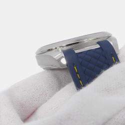 مملوكة مسبقًا Omega Seamaster Aqua Terra 220.12.41.21.03.009 Automatic Blue Stainless Steel Men's Wristwatch 41 mm