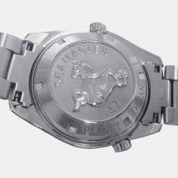 مملوكة مسبقًا ساعة يد رجالية أوميغا سيماستر بلانيت أوشن 2209.50.00 أوتوماتيكية ستانلس ستيل سوداء 42 مم