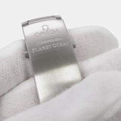 مملوكة مسبقًا ساعة يد رجالية أوميغا سيماستر بلانيت أوشن 2209.50.00 أوتوماتيكية ستانلس ستيل سوداء 42 مم