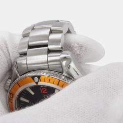 مملوكة مسبقًا ساعة يد رجالية أوميغا سيماستر بلانيت أوشن 2209.50.00 أوتوماتيكية ستانلس ستيل سوداء 42 مم