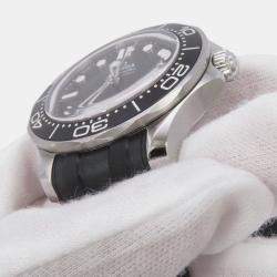 Pre Owned Omega Seamaster 210.32.42.20.01.003 Automatic Black Stainless Steel Men's Wristwatch 42 mm