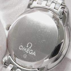 مملوكة مسبقًا ساعة يد رجالية أوميغا ديفيل بريستيج 424.10.37.20.02.001 أوتوماتيك فضية ستانلس ستيل 39.5 مم