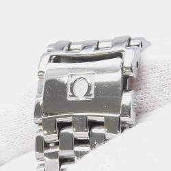 مملوكة مسبقًا ساعة يد رجالية أوميغا ديفيل بريستيج 424.10.37.20.02.001 أوتوماتيك فضية ستانلس ستيل 39.5 مم