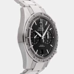 مملوكة مسبقًا ساعة يد رجالية أوميغا سبيدماستر '57 كرونوغراف 331.10.42.51.01.001 سوداء أوتوماتيكية ستانلس ستيل قطرها 42 مم مستعملة