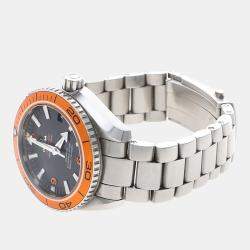 مملوكة مسبقًا Omega Seamaster Planet Ocean 232.30.42 Automatic Black Stainless Steel Men's Wristwatch 42mm