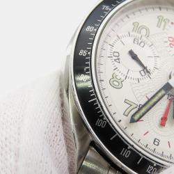 Pre Owned Omega Speedmaster 3513.33 Automatic Silver Stainless Steel Men's Wristwatch 39 mm
