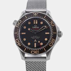 Pre Owned Omega Seamaster 210.90.42.20.01.001 Automatic Brown Titanium Men's Wristwatch 42 mm