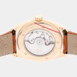 مملوكة مسبقًا Pre-Owned Omega Seamaster Aqua Terra 2603.30.37 Silver Automatic 18k Yellow Gold Men's Wristwatch 39 MM