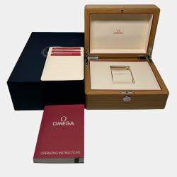 مملوكة مسبقًا ساعة يد رجالية أوميغا سيماستر كوكب المحيط 600M 215.30.40.20.03.002 زرقاء أوتوماتيكية ستانلس ستيل قطرها 39 مم مستعملة