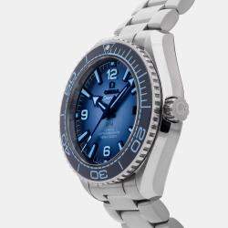 مملوكة مسبقًا ساعة يد رجالية أوميغا سيماستر كوكب المحيط 600M 215.30.40.20.03.002 زرقاء أوتوماتيكية ستانلس ستيل قطرها 39 مم مستعملة