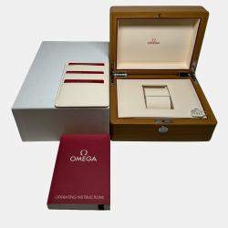 Pre Owned Pre-Owned Omega Speedmaster 304.30.43.52.06.001 Grey Manual Winding Stainless Steel Men's Wristwatch 43 MM