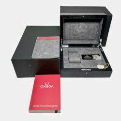 Pre Owned Pre-Owned Omega Speedmaster Anniversary Series Chronograph "First Omega In Space" 311.32.40.30.01.001 Black Manual Winding Stainless Steel Men's Wristwatch 39 MM