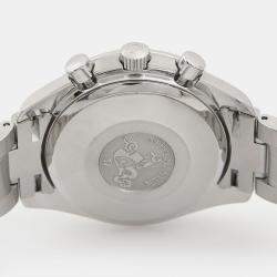 مملوكة مسبقًا Omega Speedmaster 3513.30 Automatic Chronograph Silver Dial Stainless Steel Men's Wristwatch 39mm