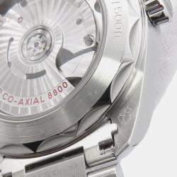 مملوكة مسبقًا Omega Seamaster Aqua Terra 220.10.38.20.02.001 Automatic Silver Stainless Steel Men's Wristwatch 38 mm