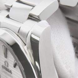 مملوكة مسبقًا Omega Seamaster Aqua Terra 220.10.38.20.02.001 Automatic Silver Stainless Steel Men's Wristwatch 38 mm