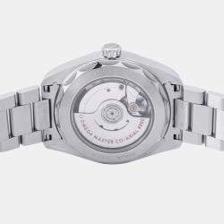 مملوكة مسبقًا Omega Seamaster Aqua Terra 220.10.38.20.02.001 Automatic Silver Stainless Steel Men's Wristwatch 38 mm