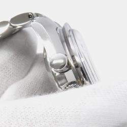 Pre Owned ساعة يد رجالية أوميغا سبيدماستر فضية ستانلس ستيل 3570.31 بتعبئة يدوية 42 مم