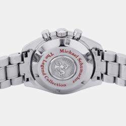 Pre Owned Omega Speedmaster Racing 3506.31 Automatic White Stainless Steel Men's Wristwatch 42 mm