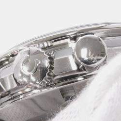 Pre Owned Omega Speedmaster Racing 3506.31 Automatic White Stainless Steel Men's Wristwatch 42 mm