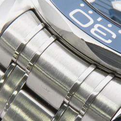 مملوكة مسبقًا ساعة يد رجالية أوميغا سيماستر 210.30.42.20.03.001 أوتوماتيك زرقاء ستانلس ستيل 42 مم