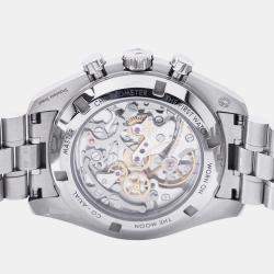 مملوكة مسبقًا Omega Speedmaster Moonwatch 310.30.42.50.01.002 Manual Winding Black Stainless Steel Men's Wristwatch 42 mm