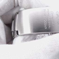 مملوكة مسبقًا Omega Seamaster Planet Ocean 2210.50 Automatic Black Stainless Steel Men's Wristwatch 45.5 mm