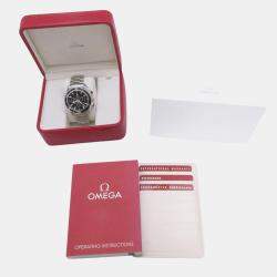 مملوكة مسبقًا Omega Seamaster Planet Ocean 2210.50 Automatic Black Stainless Steel Men's Wristwatch 45.5 mm