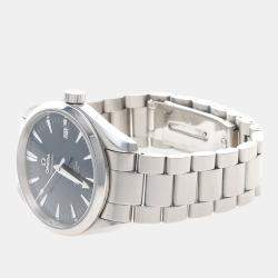 Pre Owned Omega Seamaster Aqua Terra Automatic Stainless Steel Men's Wristwatch 39 mm