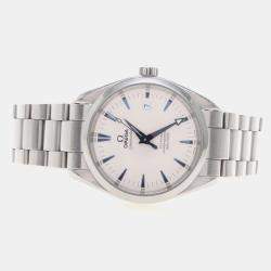 Pre Owned Omega Seamaster Aqua Terra Automatic Stainless Steel Men's Wristwatch 39mm