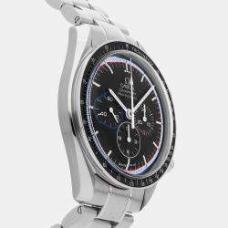 Pre Owned ساعة أوميغا سبيدماستر بروفيشنال مونواتش كرونوغراف إصدار أبولو المحدود 311.30.42.30.01.003 بتعبئة يدوية 42 مم مستعملة
