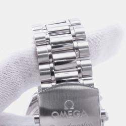 Pre Owned ساعة يد رجالية أوميغا سبيدماستر أوتوماتيكية سوداء ستانلس ستيل 3539.50 39 مم