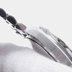 Pre Owned ساعة يد رجالية أوميغا سبيدماستر أوتوماتيكية سوداء ستانلس ستيل 3539.50 39 مم