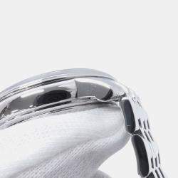 Pre Owned Omega De Ville 4540.31.00 Manual Winding Silver Stainless Steel Men's Wristwatch 36 mm