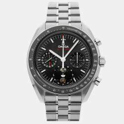 Pre Owned ساعة أوميغا سبيدماستر مون فيز 304.30.43.52.01.001 بتعبئة يدوية 43 مم مستعملة