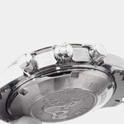 Pre Owned Omega Speedmaster 323.30.40.40.04.001 Automatic White Stainless Steel Men's Wristwatch 40 mm