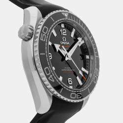 مملوكة مسبقًا ساعة يد رجالية أوميغا سي ماستر بلانيت أوشن 600م 215.33.44.21.01.001 أوتوماتيكية ستانلس ستيل سوداء 43مم مستعملة