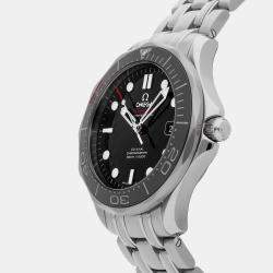 مملوكة مسبقًا Omega Seamaster Diver 300M James Bond 50th Anniversary 212.30.41.20.01.005 Automatic Stainless Steel Men's Wristwatch 41 mm