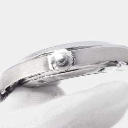 Pre Owned ساعة يد رجالية أوميغا سيماستر أكوا تيرا 2504.50 أوتوماتيكية سوداء ستانلس ستيل 36 مم