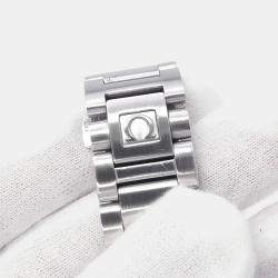 Pre Owned ساعة يد رجالية أوميغا سيماستر أكوا تيرا 2504.50 أوتوماتيكية سوداء ستانلس ستيل 36 مم