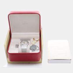 Pre Owned Omega Constellation Double Eagle 1501.30 Automatic Stainless Steel Men's Wristwatch 35 mm