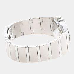 Pre Owned Omega Constellation Double Eagle 1501.30 Automatic Stainless Steel Men's Wristwatch 35 mm