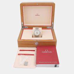 مملوكة مسبقًا Omega De Ville Prestige 424.10.40 Automatic Stainless Steel Men's Wristwatch 39.5 mm