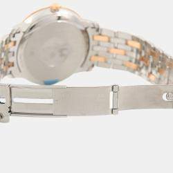 Pre Owned Omega De Ville Prestige 424.20.40 Automatic Stainless Steel Men's Wristwatch 39.5 mm