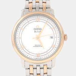 مملوكة مسبقًا Omega De Ville Prestige 424.20.40 Automatic Stainless Steel Men's Wristwatch 39.5 mm
