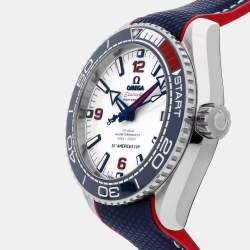 Pre Owned ساعة يد رجالية أوميغا سيماستر بلانيت أوشن 600 متر أمريكا كاب إصدار محدود 215.32.43.21.04.001 مستعملة 43.5 مم